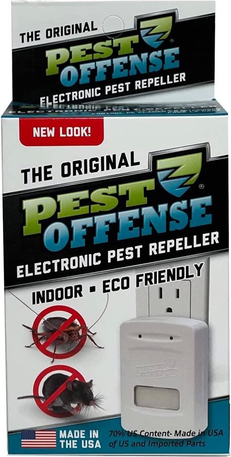 PEST OFFENSE Electronic Pest Repeller (Pack of 5) .